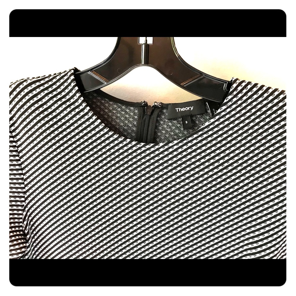 Theory fitted knit dress